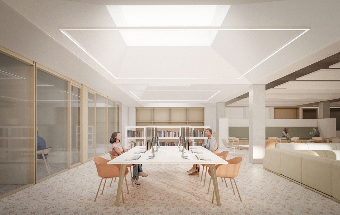The ground floor will also have an arts centre